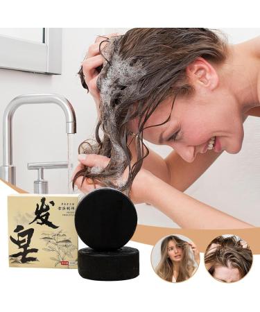 Shampoo Bar Cleansing Soap Natural Shampoo Bar for Dry Oily Mixed Hair Daily Care Men Women Home Travel - Buy Online on GoSupps.com