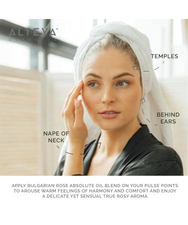 Alteya Bulgarian Rose Absolute Oil - Multi-Use 10mL Aromatherapy Skincare & Massage Oil | Rosa Damascena - Buy Online on GoSupps.com