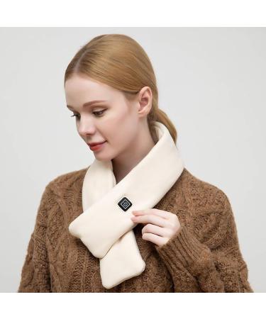 Libcflcc USB Heated Scarf - Adjustable Temperature Fast Heating Neck Therapy - Pink | International Shipping Available - Buy Online on GoSupps.com