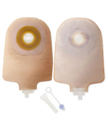 Premier Urostomy Pouch Drainable 1.25" Stoma 9"L 1pc System Ultra Clear 8468 10 Ct