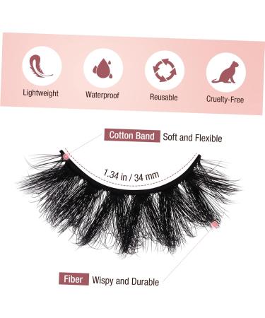 Beaupretty 21 Pairs Eyelashes Full False Lashes Strip Lashes Manga Lashes Cluster Natural False Lashes Realistic Lashes Bulk False Lashes Wispy Natural Look Wispy 3d Fiber Fluffy Accessories - Buy Online on GoSupps.com