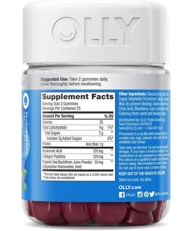 OLLY Skin Bright Gummies - 50 Count | Glow & Radiance Boost - Buy Online on GoSupps.com