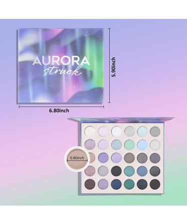 30 Pigmented Eyeshadow Palette Matte & Shimmer Waterproof Makeup for Long-Lasting Color #001 | Shop Internationally - Buy Online on GoSupps.com