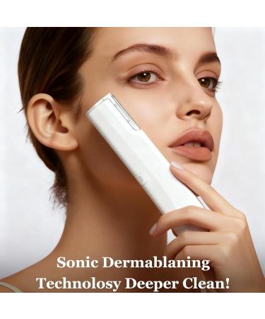 Dermaplane Rasoir pour visage de femme Exfoliation du visage indolore 2 en 1 et pilation des poils de p che pour pilation des sourcils Syst me dermaplaning pour poils du visage et liminateur de - Buy Online on GoSupps.com