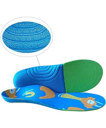 Bowhol Orthopedic Sports Insoles for Kids | Flat Foot & Leg Correction | Size S (16.3cm / 23-25 EU) - Buy Online on GoSupps.com