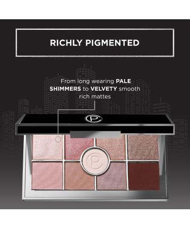 Pure Cosmetics Buff (Rose Shades) Eyeshadow Palette - Nouveau Collection | Ultra-Pigmented Matte & Shimmer Colors | Long-Lasting & Blendable Mineral Formula | Talc-Free & Paraben-Free - Buy Online on GoSupps.com