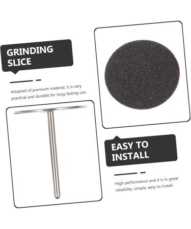 minkissy 4 Sets Nail Polishing Sheets Sanding Paper Pedicure Supplies Manicure Grinding Slices Grinding Abrasive Sand Paper Foot Sanding pad Replaceable Stainless Steel Sandpaper Sheet - Buy Online on GoSupps.com