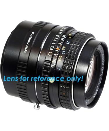 Fotasy PK Lens to E Mount Adapter - Compatible with Sony Alpha Series Cameras - Buy Online on GoSupps.com