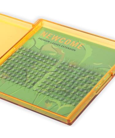 NEWCOME 6D Premade Fans - Ultra-Fine 0.10MM Volume Boost Lashes Hypoallergenic & Versatile for All Eye Shapes (D 9MM - Buy Online on GoSupps.com