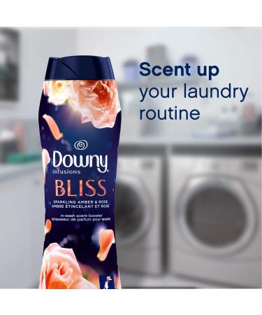 Downy Infusions in-Wash Scent Booster Beads Bliss Sparkling Amber & Rose 14.8 oz - Buy Online on GoSupps.com