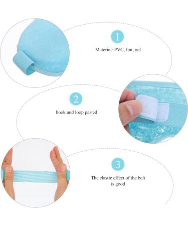 SOIMISS Sky-Blue Sleep Eye Mask | Hot Cold Compress Pack for Puffy Eyes, Headaches, Migraines | Women Men | Sinus & Tension Relief - Buy Online on GoSupps.com