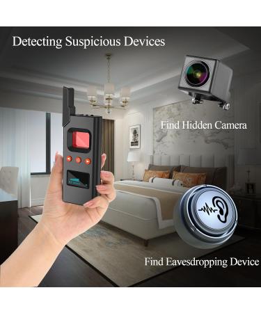 KAXYUYA - Camera Finder, Camera Detector Listening Device Scanner Comprehensive Detection for Cameras, Magnetic & Bug Devices Personal Privacy Protection Device for Car, Hotel, Meeting, Travel - Buy Online on GoSupps.com