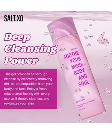 Erotica Shower Gel - Deep Cleansing Body & Face Cleanser | pH Balancing Aromatherapy | Hydrating Libido Boosting Cruelty & Paraben-Free Wash (8 Fl Oz - Buy Online on GoSupps.com