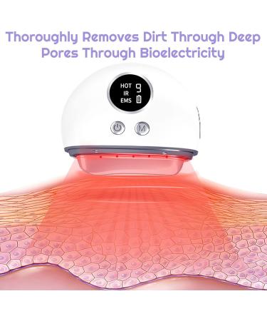 SHTALHST 4-in-1 Portable Red Light Therapy Electric Gua Sha Facial Tools for Women - 9-Level Heated Face & Neck Massager - Buy Online on GoSupps.com