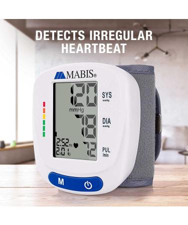 HealthSmart Digital Wrist Blood Pressure Monitor | Automatic Cuff | BP, Pulse Rate, Irregular Heartbeat | Stores 120 Readings - Buy Online on GoSupps.com