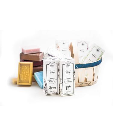 Maison du Savon de Marseille - French Hand Cream - Natural Organic Moisturiser made with Lavender from Provence - 75 ml Tube - Buy Online on GoSupps.com