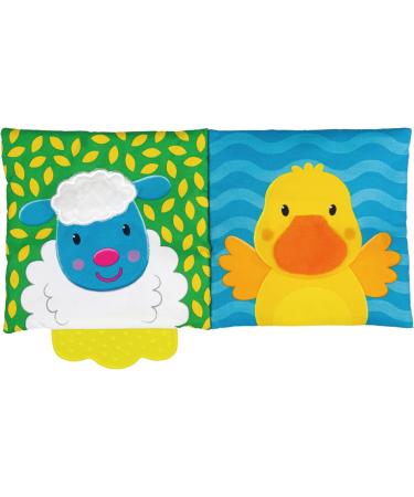 Galt Toys Teether Soft Book - Farm | Baby Teether & Soft Book Toy for Ages 0 Months+ | International Shipping Available - Buy Online on GoSupps.com