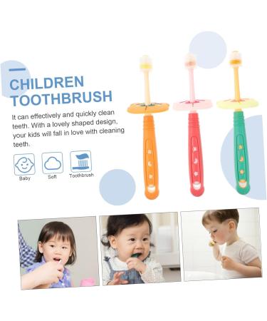 Gogogmee Children's Toothbrush Set - 3 Pieces for Effective Oral Care | International Shipping Available - Buy Online on GoSupps.com