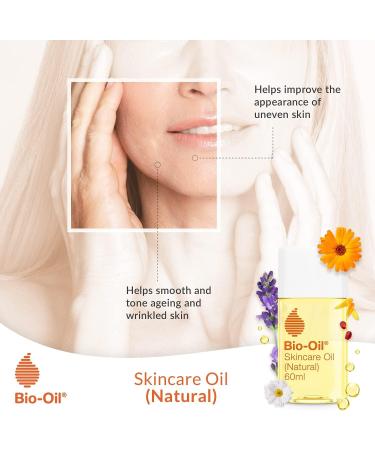 Bio-Oil Natural Skincare Oil - 100% Natural Formula - 125ml - Reduce Scars, Stretch Marks, Uneven Skin Tone - Buy Online on GoSupps.com