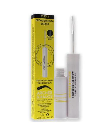 Arches & Halos Brow Growth Serum - Hydrating Eyebrow Conditioner for Thin Brows - Vegan & Cruelty-Free - 0.106 oz - Buy Online on GoSupps.com