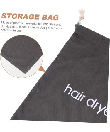 Healeved 8 Pcs Hair Dryer Storage Bag Travel Toiletry Containers Blow Dryer Bag Make up Travel Bag Canvas - Buy Online on GoSupps.com