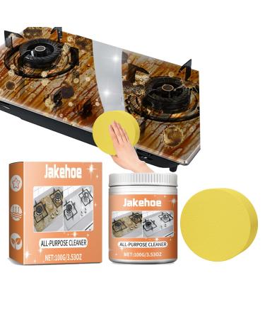 Cookware Cleaning Paste For Cleanser & Polish Stainless Steel Degreaser for Pots Pans Bakeware & Grills Quickly Dissolve Stubborn Oil Oxide Layer & Rust On Surfaces & Kitchen Utensils (1 Pc)