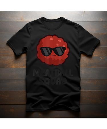 The Shirt Shack Meatball Squad Kawaii Meatball Food Cool Meatball T-Shirt - for Meatball Lovers with Style! Funny and Delicious! Unisex Design. S Navy - Buy Online on GoSupps.com
