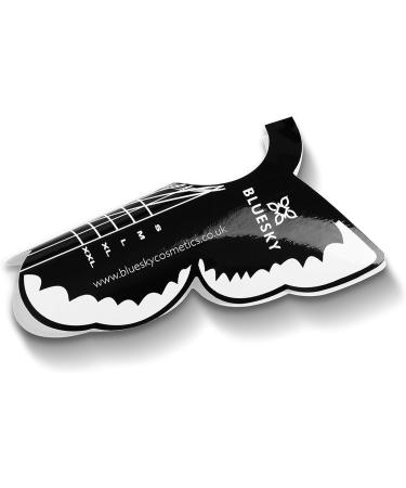 Bluesky Nail Forms for Nail Extensions Builder Gel Poly Gel Gum Gel Acrylic Nail Art Nail Form Stickers - 300 Pack 300 count (Pack of 1) - Buy Online on GoSupps.com