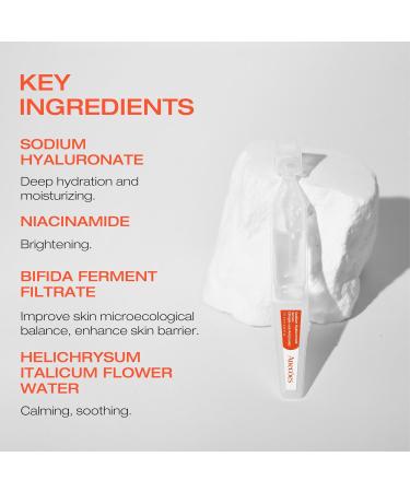 ANECOES Hyaluronic Acid Serum Deep Hydration and Long-Lasting Moisture Repair Skin Barrier Brighten Soothe Anti-aging Glass-Skin Glow Great for All Skin Types (1.5ml/0.05FL.OZ*30) - Buy Online on GoSupps.com