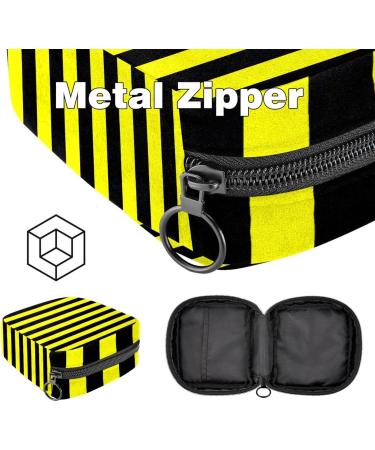 Buy Stylish Storage Bags for Women - Portable Menstrual Pad Holders Tampons & More - Multicolored Tapes & Stripes - Buy Online on GoSupps.com