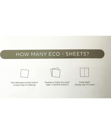 Eco-Friendly Laundry Detergent Sheets - Fragrance-Free Hypoallergenic Plastic-Free (30 Sheets 60 Loads) - Safe & Chemical-Free Cleaning Solution - Buy Online on GoSupps.com