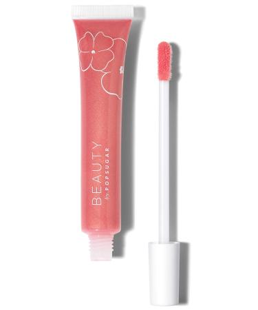 POPSUGAR BEAUTY Be the Boss Lip Gloss - Sheer Buildable Color with High Shine | Non-Sticky Formula | Nourishing & Moisturizing Lip Oil | Cruelty Free Paraben Free & 100% Vegan (Take A Bow .3 Fl Oz)