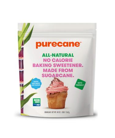 Purecane No Calorie Baking Sweetener 48 oz (1362 g)