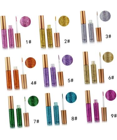 Beavorty 30 pcs metallic eyeliner liquid glitter liquid eye shadow glitter eye shadow 1 count (Pack of 1) Assorted Colorx3pcs - Buy Online on GoSupps.com