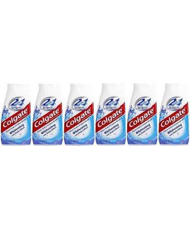 Colgate 2-in-1 Whitening With Stain Lifters Toothpaste 4.60 oz (Pack of 8)