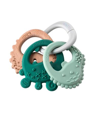 Sensory teething rings trio sage b.box