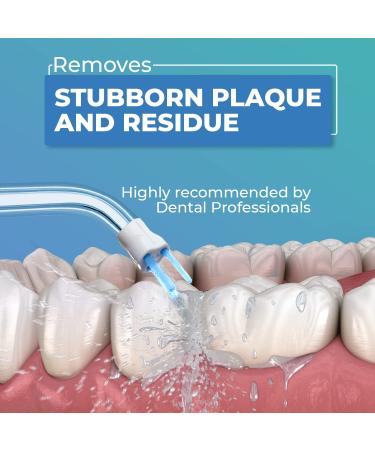 Plaque Seeker Flosser Replacement Tips for Waterpik - Reach Flosser Refill Heads Compatible with Waterpik Oral Irrigator - Dental Flosser & Orthodontic Tips - Buy Online on GoSupps.com