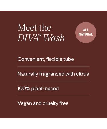 DivaCup DivaWash - Gentle Cleanser for Menstrual Cups | Eco-Friendly & Safe - Buy Online on GoSupps.com