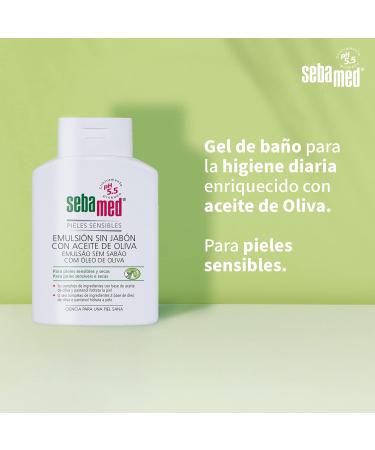 Buy Sebamed Olive Face & Body Wash 200ml - Gentle Hydrating Cleanser for All Skin Types - Free International Shipping - Buy Online on GoSupps.com