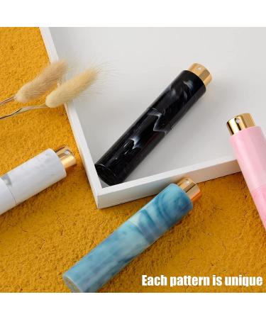 Lil Ray 5 PCS Marble Pattern Perfume Atomizer Bottles Set - Refillable Mini Travel Size Spray Bottle for Women & Men (10ML, 5 Colors) - Buy Online on GoSupps.com