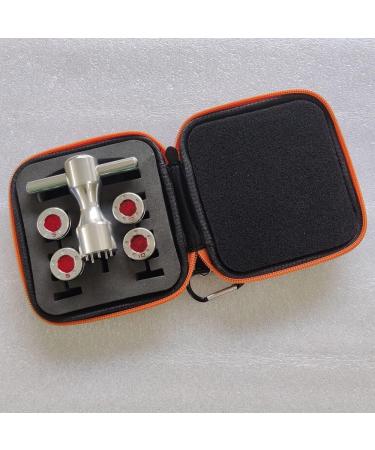4-Piece Red Clover Golf Weights Tool Kit for Titleist Scotty Cameron Newport - 2 x 5g & 2 x 10g Croopers - Buy Online on GoSupps.com
