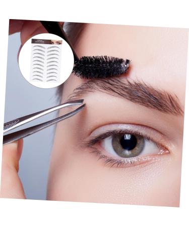 Didiseaon 12 sheets Imitation Eyebrows Transfer Hairlike Tattoos Artificial Women Sticker Eyebrow for - Buy Online on GoSupps.com