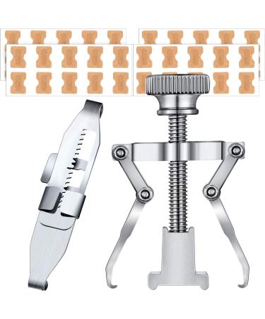 Ingrown Toenail Tools Kit  Includes Ingrown Toenail Lifter  Toe Nail Correction Buckle  4 Sheets Ingrown Toenail Correction Patches for Ingrown Toe Nails Foot Care Tools