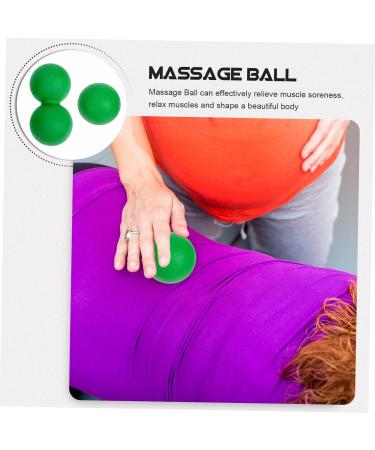 Buy Nolitoy Fascia Ball Massage Set - Trigger Point & Lacrosse Balls for Neck & Shoulder Relief | Spherical TPE Massage Accessories for Fitness - Buy Online on GoSupps.com