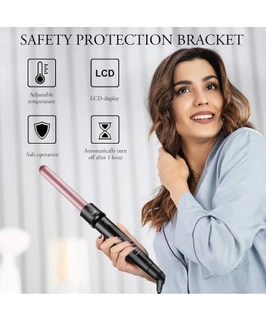 Buy Nwouiiay 6-in-1 Curling Iron Set - Ceramic Coating Adjustable Temperature LCD Display for All Hairstyles - Perfect for International Shipping - Buy Online on GoSupps.com