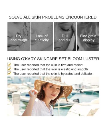 Shop O KADY Anti Aging Skin Care Set - 12 Piece Travel Kit for Gentle Care | Perfect Gift for Women Moms & Wives this Valentine's Day - Buy Online on GoSupps.com