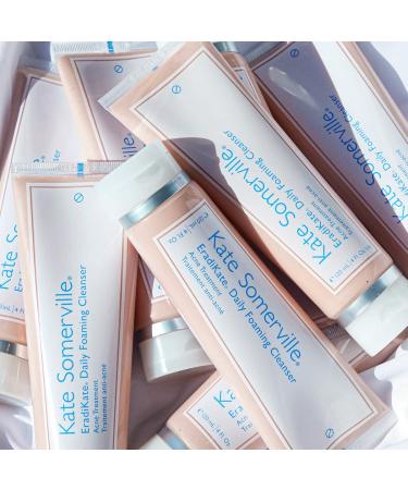 Kate Somerville EradiKate Daily Foaming Cleanser - Clinically Formulated Acne Treatment for Balanced Skin and Clean Pores 4 Fl Oz - Buy Online on GoSupps.com