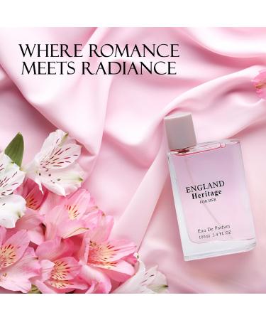 England Heritage Women Perfume Long Lating Eau De Parfum Fresh And Trendy Natural Spray Fragrance For Effortless Chic 3.4 Fl Oz For Daily Used England Heritage 3.4 Fl Oz (Pack of 2) - Buy Online on GoSupps.com