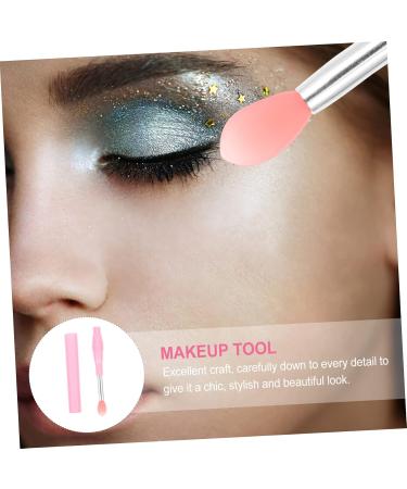 Baluue 18 Pcs Silicone Lip Brush Lip Mask Brush Tool Eyeshadow Makeup Tool Lip Applicator Abs 11.5X1X1CMx3pcs Assorted Colorx3pcs - Buy Online on GoSupps.com