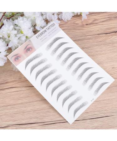 FOMIYES 4 Pcs 3d Eyebrow Stickers Make up Kits Imitation Eyebrow Sticker Eyebrow Trimming The Lazy Woman - Buy Online on GoSupps.com